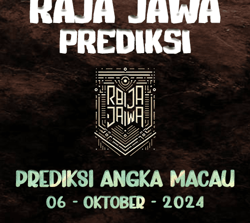 Prediksi Raja Jawa Togel Macau Paling Manjur 06 Oktober 2024