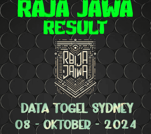 Data Result Sdy Raja Jawa Togel Tercepat Dan Tepat Hari Ini 08 Oktober 2024