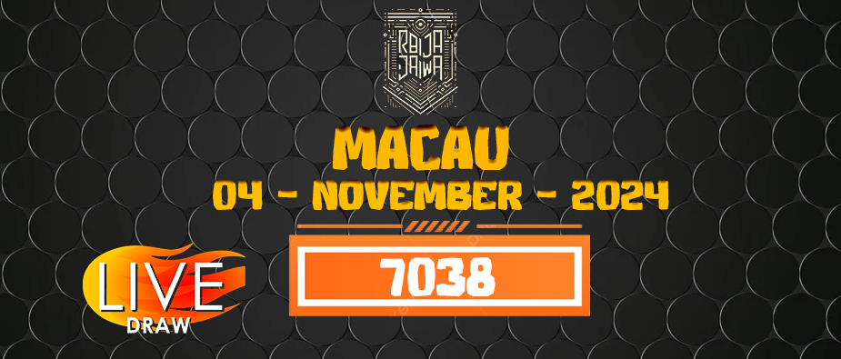 Data Result Togel Macau 04 November 2024