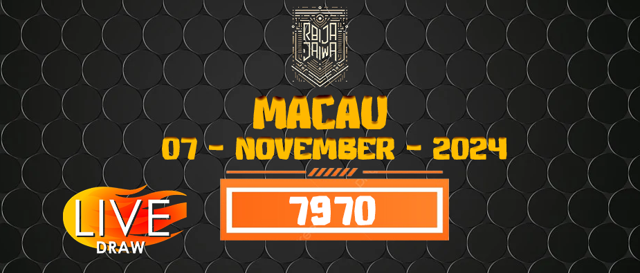 Data Result Togel Macau 07 November 2024